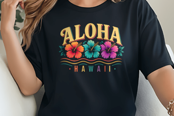 Aloha Hawaii Retro Hibiscus Flower PNG: Design Quality and Usage Guide