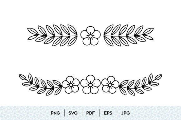 Choosing the Right Floral Divider Border SVG Bundle for Your Design Projects
