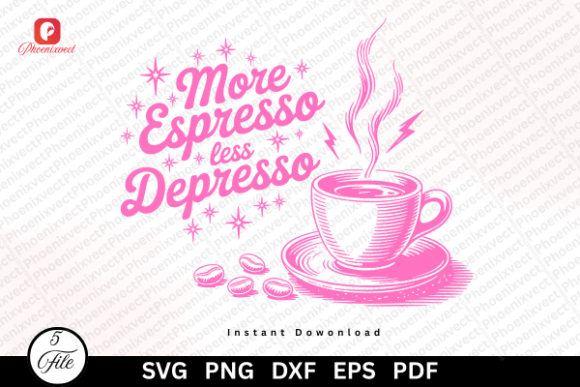 Injecting Humor and Style with the More Espresso Less Depresso Design