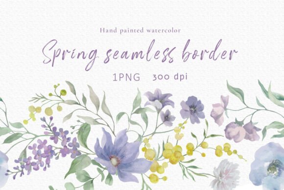 Integrating the Spring Floral Seamless Border into Professional Design Workflows