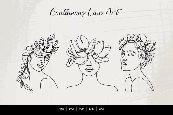 Mastering the Minimal Floral Woman Line Art Design for Professional Results