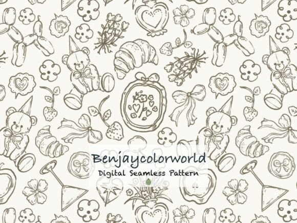 Teddy Bear: Elevating Design with Soft, Hand-Drawn Charm