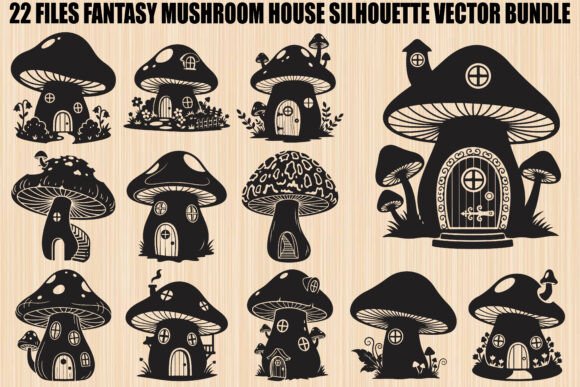 Unlocking Whimsy: A Deep Dive into the Fantasy Mushroom House SVG Bundle