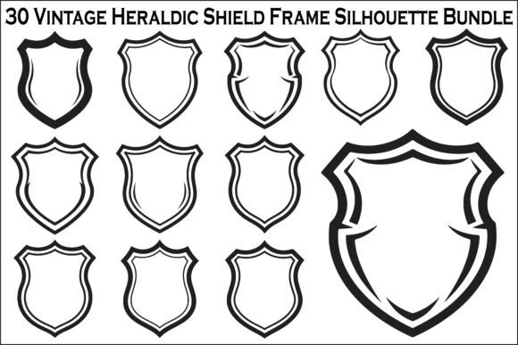 Vintage Heraldic Shield Bundle: A Designer’s Guide
