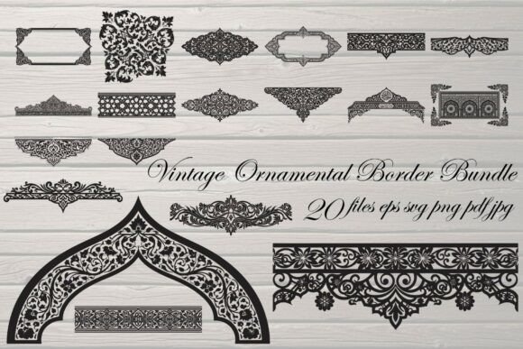 Vintage Ornamental Border Bundle Guide